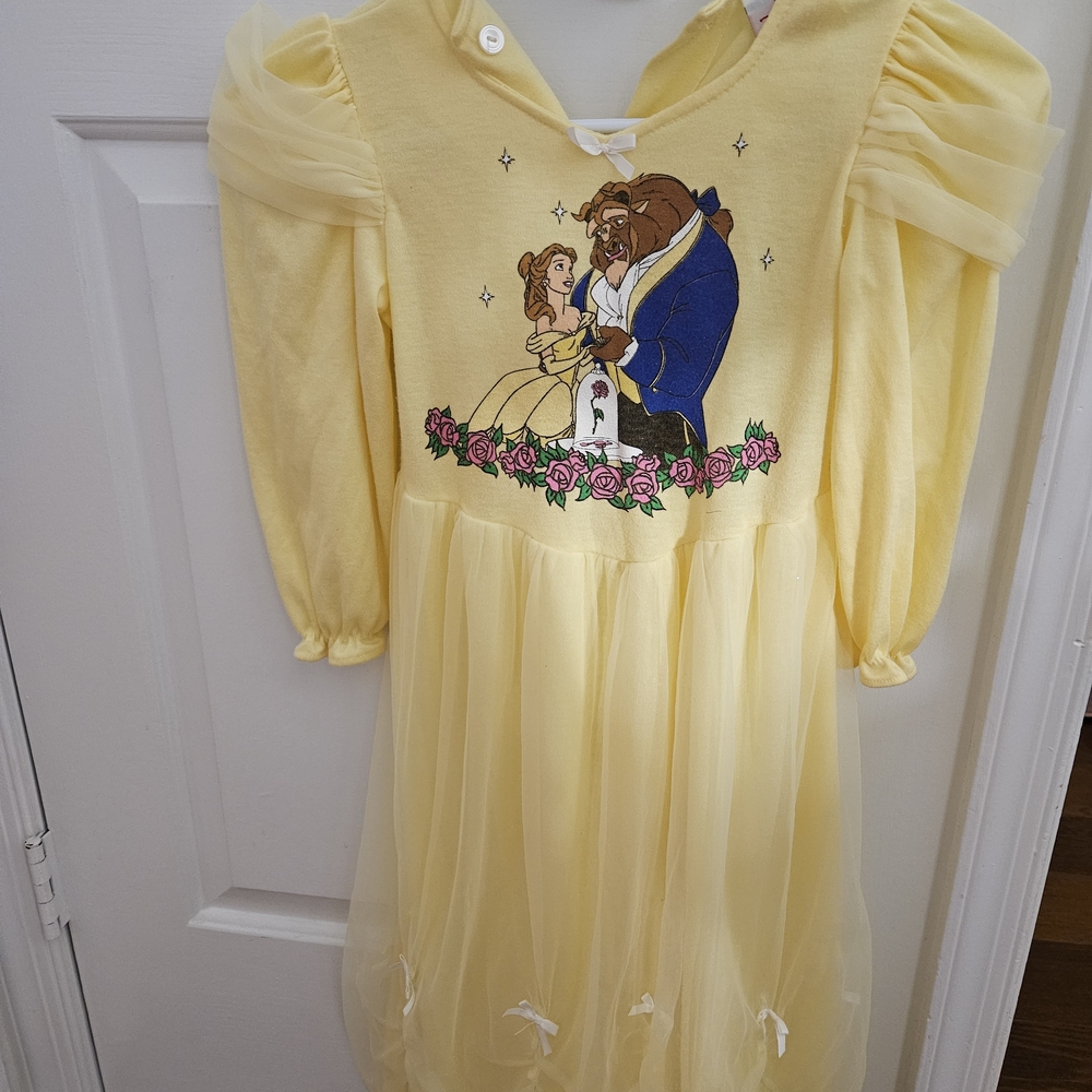 Disney Yellow Dress with Enchanting Character Design